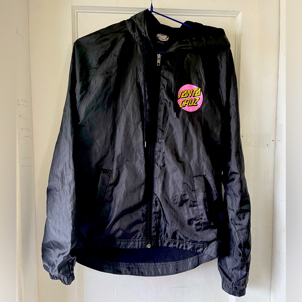 Women’s Santa Cruz Other Dot Hooded Windbreaker